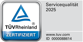 Michel's Autoservice GmbH ist von TÜV Rheinland zertifiziert Bild mit Zertifikat von TÜV-Rheinland